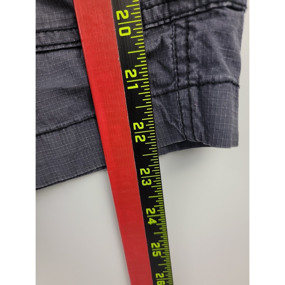 Wear First Mens Gray Cargo Shorts Size 38 Flat Front Utility Pockets Belt Loops - Picture 12 of 12